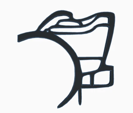 Mô hình trang trí treo tường xe đua Mercedes AMG F1 (3D Silhouette) - Image 9