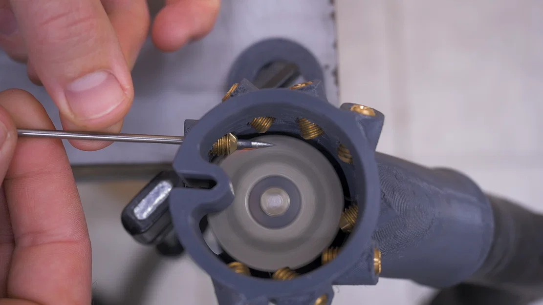 Adapter mài tungsten gắn Dremel (Tungsten grinder for dremel) - Image 1