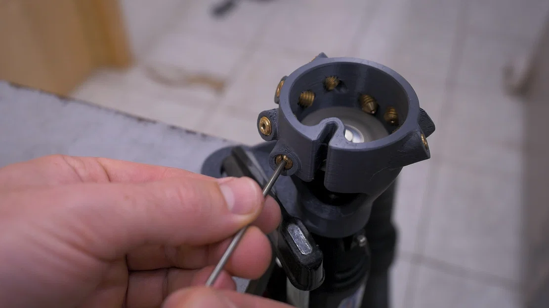 Adapter mài tungsten gắn Dremel (Tungsten grinder for dremel) - Image 2