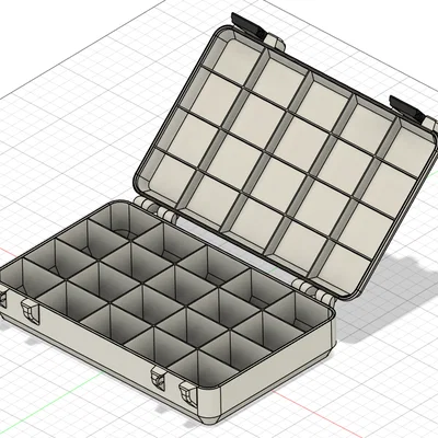 Hộp lưu trữ đa năng Hugo's SnapLock với khay phân loại thông minh