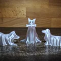 Bộ 3 Chó Ma Halloween - Thumbnail 1