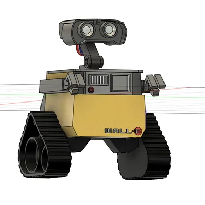 Mô hình 3D Robot Wall-E (Disney Pixar) để in tại nhà