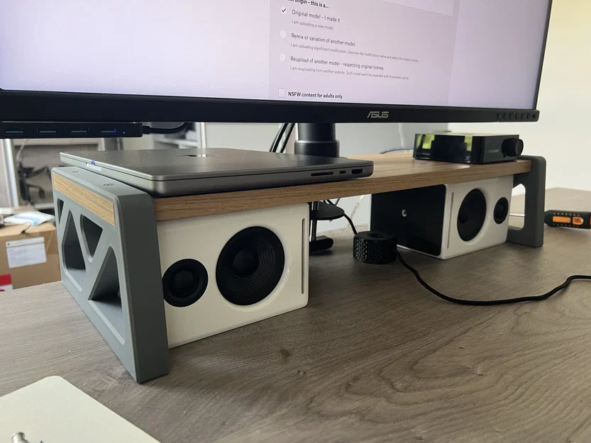 Chân đế màn hình để bàn (dành cho ván dày 16mm) - Image 2