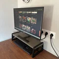 Chân đế màn hình để bàn in 3D cứng cáp, hiện đại - Thumbnail 2