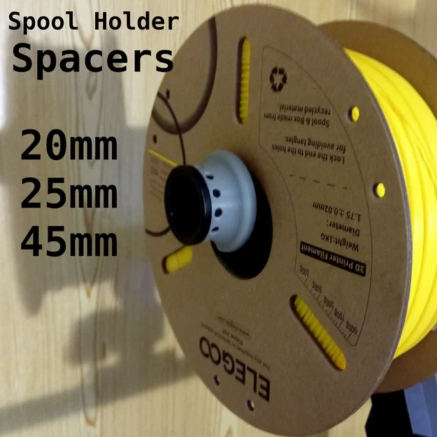 Kẹp spacer cho spool holder Ender (Ender spool holder spacer clamps) - Image 1