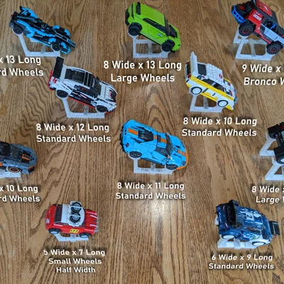 Đế trưng bày LEGO Speed Champions - 16 kích thước