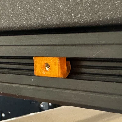 Spring Loaded Drop in M4 T-nut M4nEs