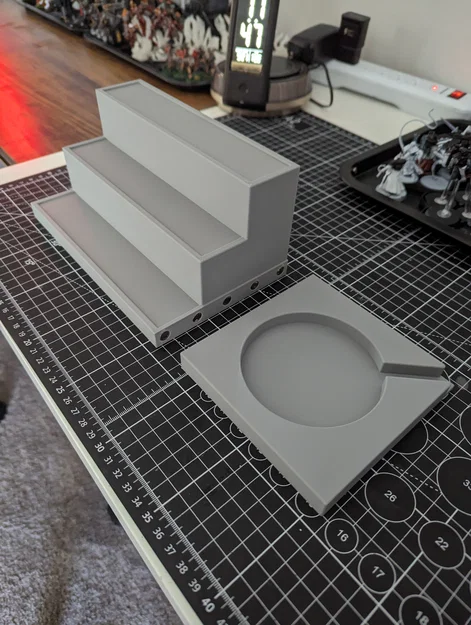 Kệ giữ Tonie XL kèm stand nhiều tầng để trưng thêm figure - Image 3