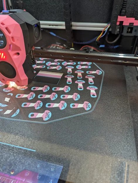 Chìa khóa xe đẩy tháo rời Trans Pride theo đồng 25 cent/1 dollar (loonie) Canada - Image 3