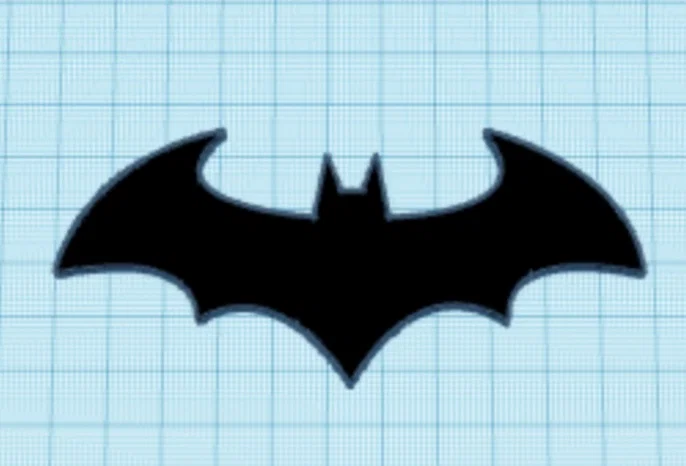 Mô hình logo Batman in 3D đẹp mắt - Dễ in, không cần support - Image 1