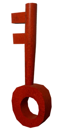 Mô hình 3D Chìa khóa Đỏ (Red Key) từ game Hello Neighbor - Image 2