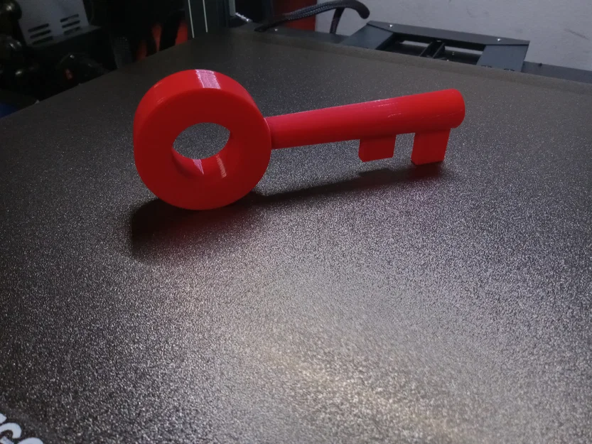 Mô hình 3D Chìa khóa Đỏ (Red Key) từ game Hello Neighbor - Image 3