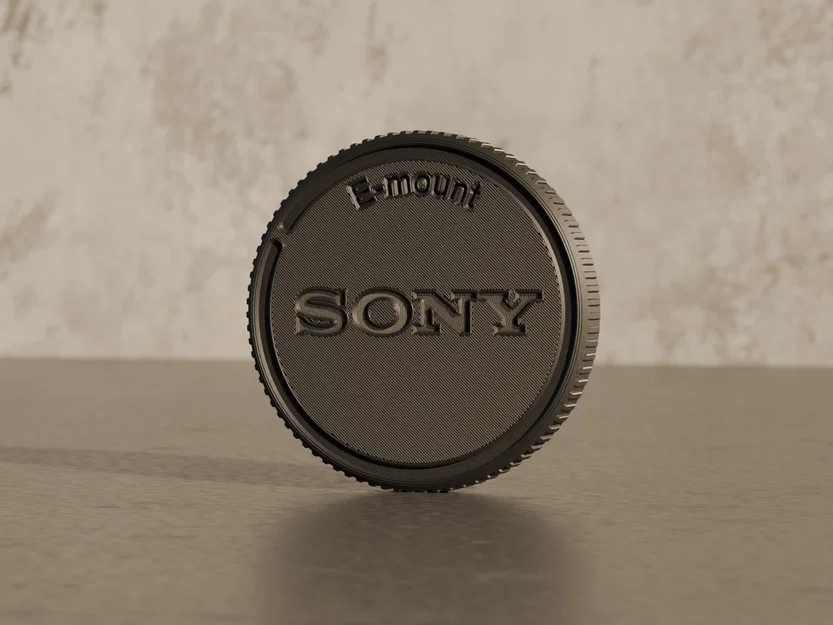 Nắp đậy đuôi ống kính Sony E-mount thay thế - In 3D tiện lợi - Image 1