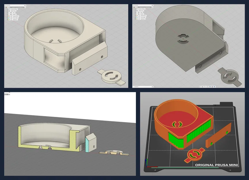 Gá treo tường Reolink E1 Pro/Zoom dùng French Cleat - Image 2