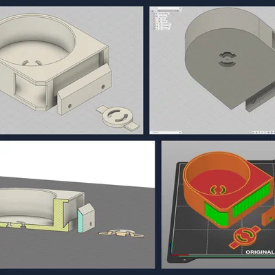 Gá treo tường Reolink E1 Pro/Zoom dùng French Cleat