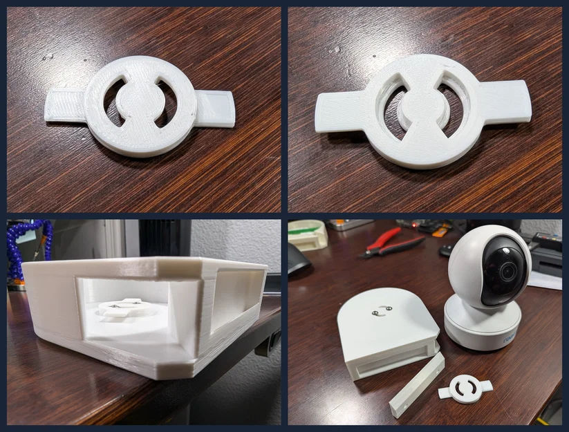 Gá treo tường Reolink E1 Pro/Zoom dùng French Cleat - Image 4