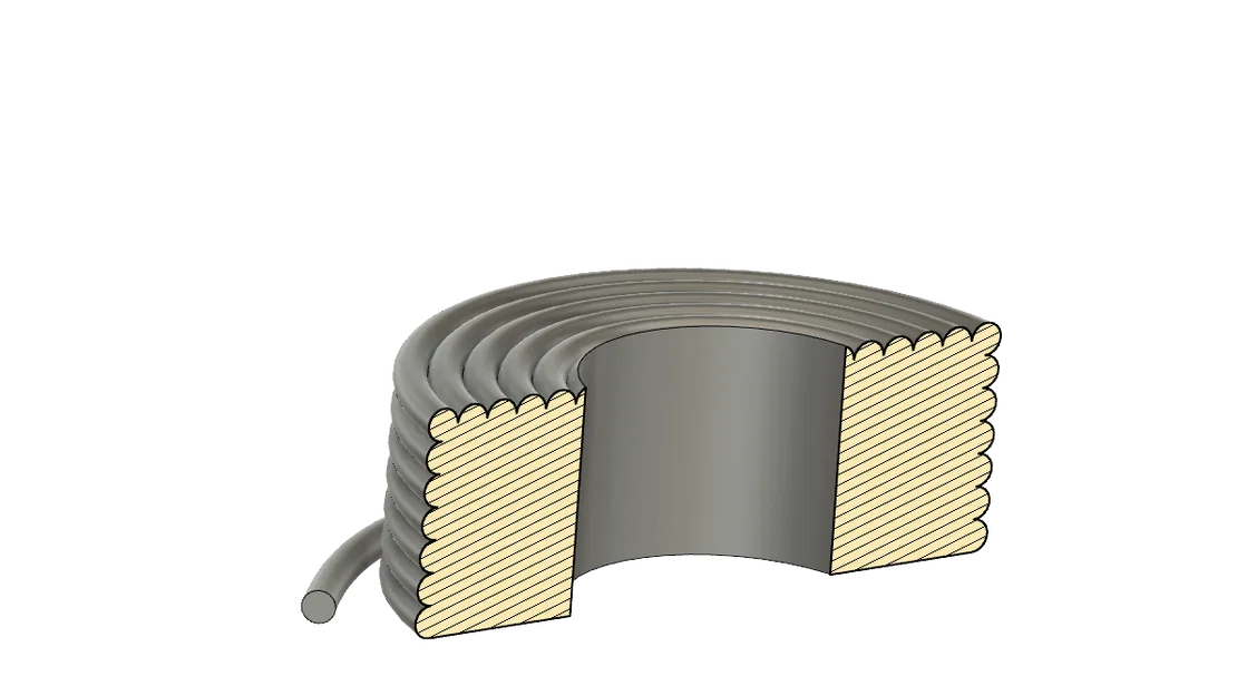 Núm vặn điều khiển máy in 3D hình cuộn nhựa cực chất - Image 7