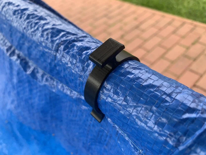 Kẹp giữ nắp hồ bơi Bestway Steel Pro (Bestway Steel Pro Pool cover clip) - Image 2