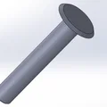 Chốt dowel xoá vách ngăn kệ Ikea Kallax (Ikea Kallax Shelf-Divider-Delete Dowels) - Thumbnail 5