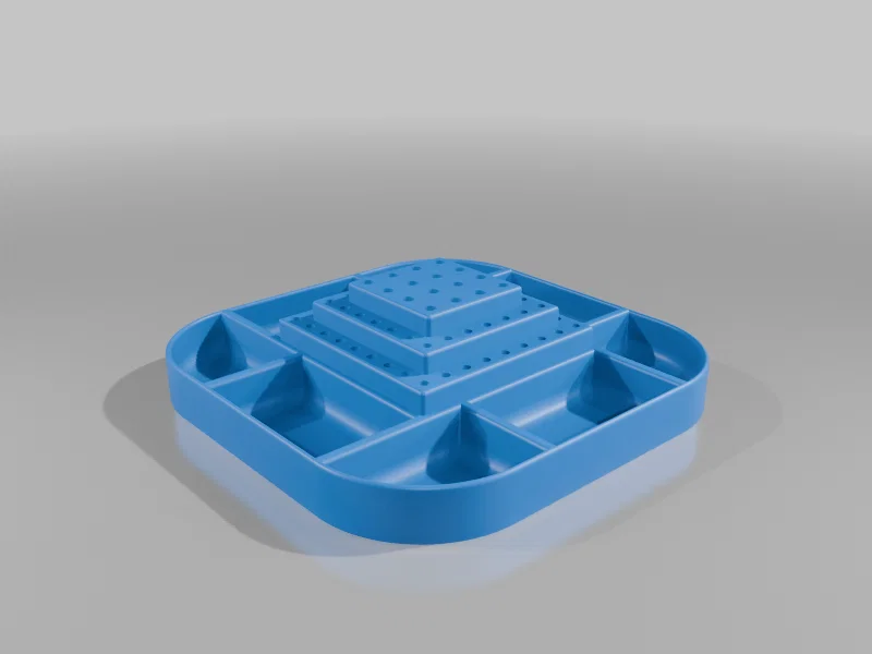 Hộp/giá giữ mũi khoan nha khoa dental burbox burs holder - Image 3