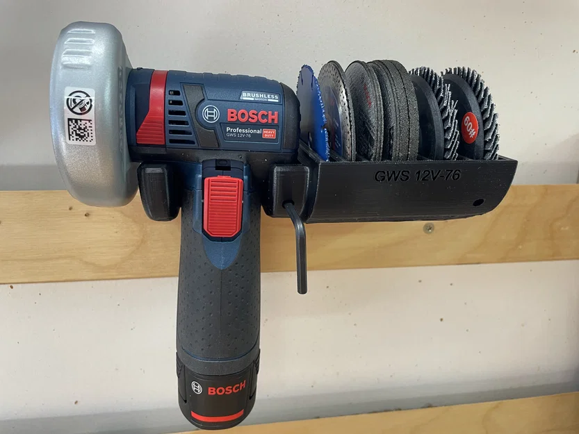 Giá đỡ / Toolholder BOSCH GWS 12V-76 - Image 3