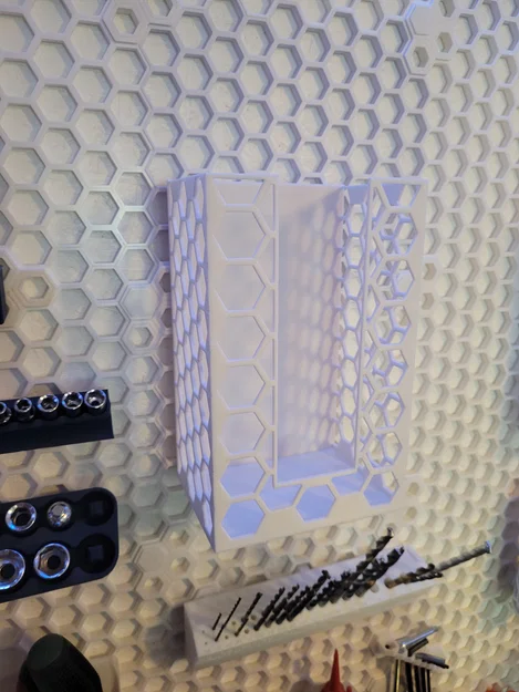 Giá treo hộp khăn giấy cho hệ thống Honeycomb Storage Wall in 3D - Image 4