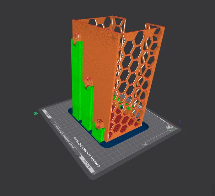 Giá treo hộp khăn giấy cho hệ thống Honeycomb Storage Wall in 3D - Image 5