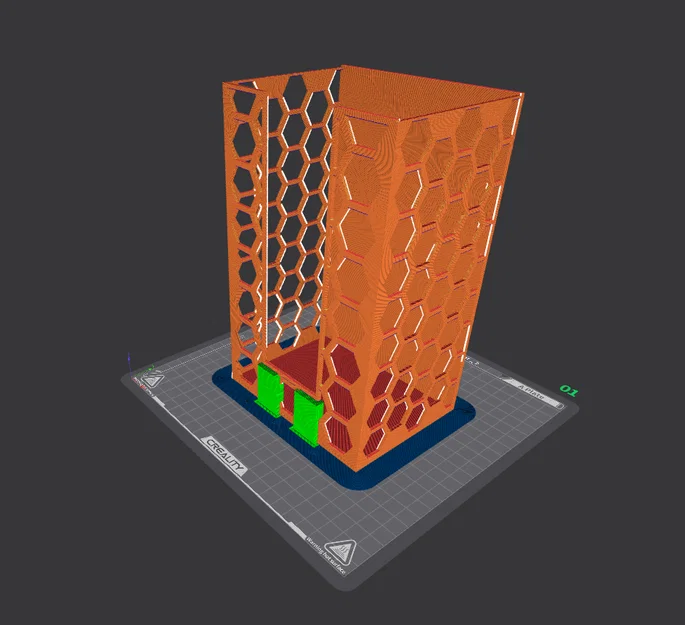 Giá treo hộp khăn giấy cho hệ thống Honeycomb Storage Wall in 3D - Image 6