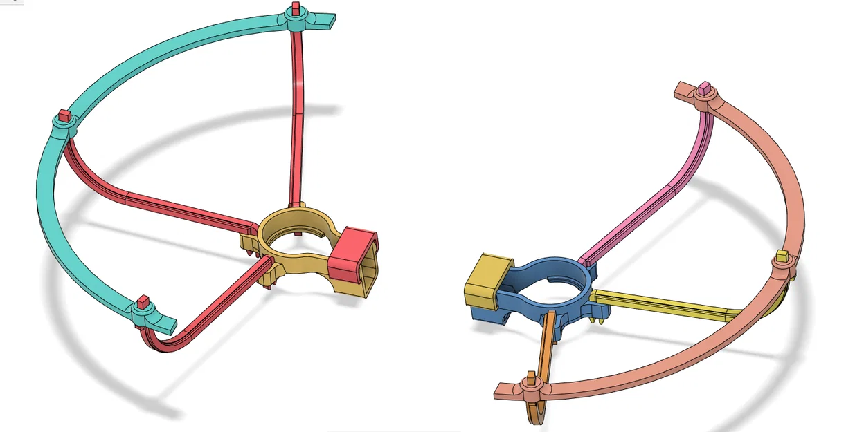 Bộ khung bảo vệ DJI Mini 2 Security Kit - In 3D hiệu quả - Image 2