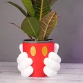 Chậu cây hình bàn tay Mickey - Dự án in 3D trang trí độc đáo - Thumbnail 1