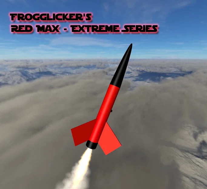 Bộ Kit Rocket Mô Hình Red Max v1.1 - Extreme Series - Image 1