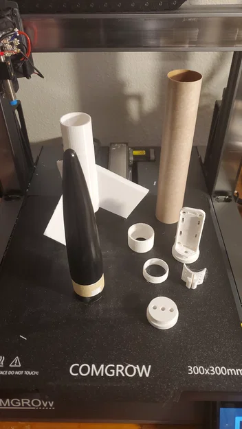 Bộ Kit Rocket Mô Hình Red Max v1.1 - Extreme Series - Image 3