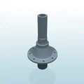Mô hình động cơ phản lực tuabin nén nhiều tầng 3D - Thumbnail 2