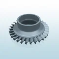 Mô hình động cơ phản lực tuabin nén nhiều tầng 3D - Thumbnail 3