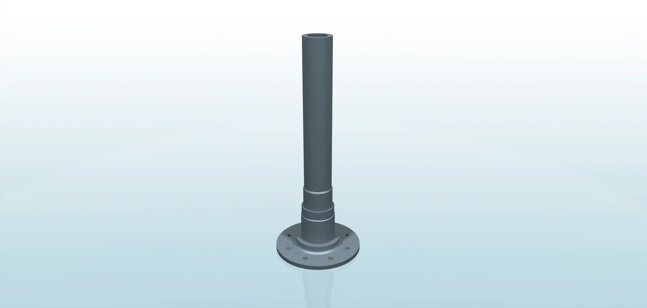 Mô hình động cơ phản lực tuabin nén nhiều tầng 3D - Image 12