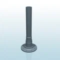 Mô hình động cơ phản lực tuabin nén nhiều tầng 3D - Thumbnail 12