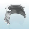 Mô hình động cơ phản lực tuabin nén nhiều tầng 3D - Thumbnail 23