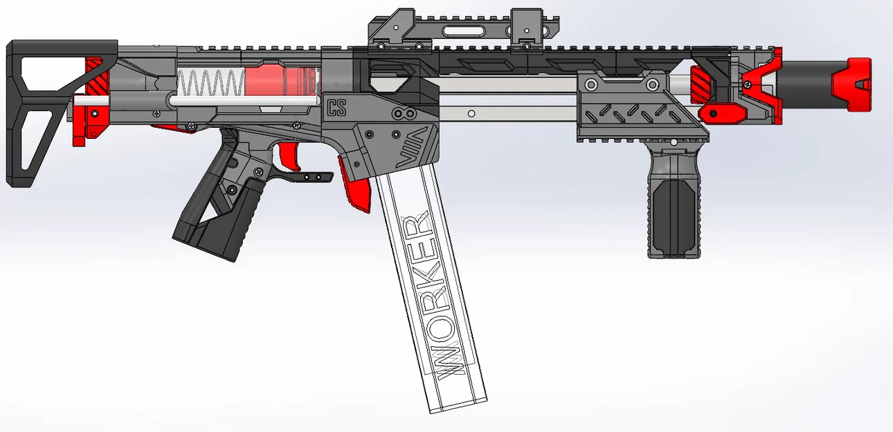 Bộ Ray Nâng Picatinny Tùy Chỉnh Cho Nerf và Airsoft - Image 4