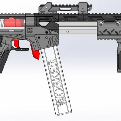 Bộ Ray Nâng Picatinny Tùy Chỉnh Cho Nerf và Airsoft