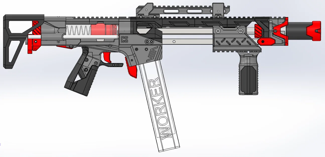 Bộ Ray Nâng Picatinny Tùy Chỉnh Cho Nerf và Airsoft - Image 5