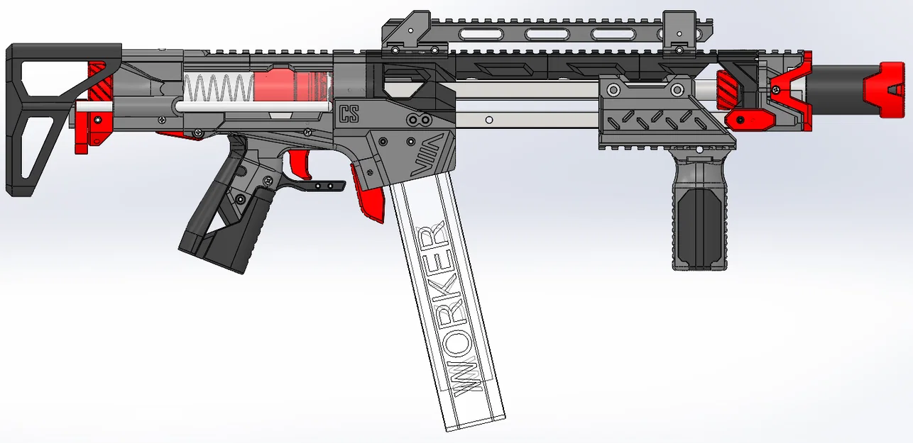 Bộ Ray Nâng Picatinny Tùy Chỉnh Cho Nerf và Airsoft - Image 6