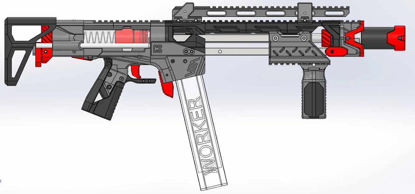 Bộ Ray Nâng Picatinny Tùy Chỉnh Cho Nerf và Airsoft - Image 7