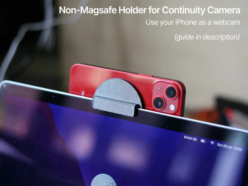 Giá đỡ iPhone không MagSafe cho Continuity Camera - Image 1
