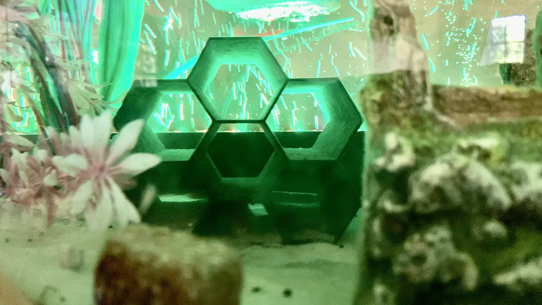 Ống/Hang Trang Trí Bể Cá Honeycomb - Image 2