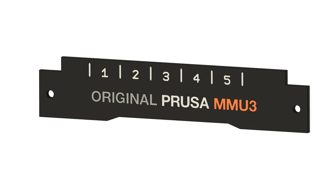 MMU3 Label Plate (Bảng nhãn MMU3) - Image 3