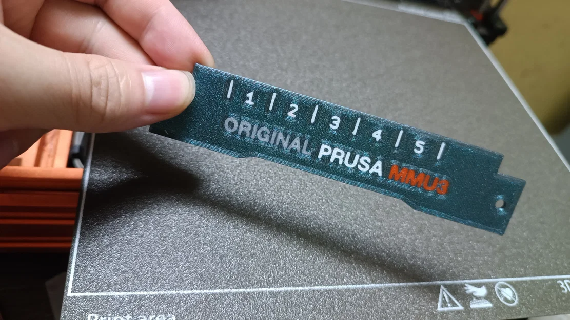 MMU3 Label Plate (Bảng nhãn MMU3) - Image 7