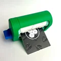Con lăn dập nổi danh thiếp lá Monstera (Business Card Embosser Roller) - Thumbnail 1