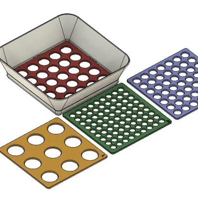 Khay phân loại Lego dạng module (Modular Lego Sorting Bin)