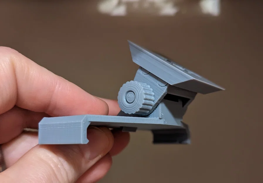 Ngàm quick-release gắn kính chắn gió cho radar detector V1G2 - Image 1