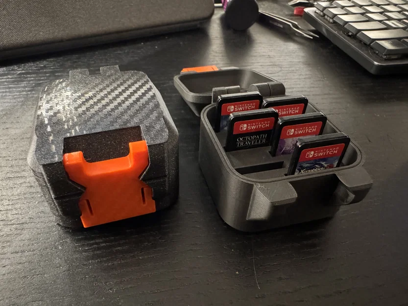 Hộp đựng băng game Nintendo Switch thông minh với khóa Snaplock - Image 4